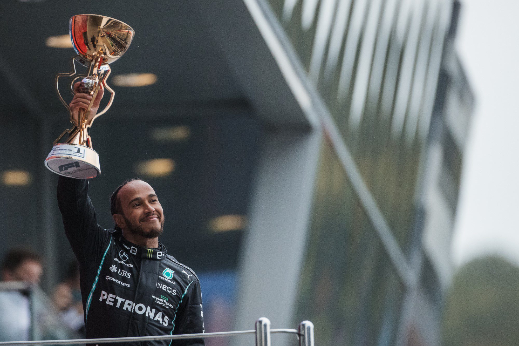 Lewis Hamilton, Pódio, GP da Rússia, Sochi, F1 2021