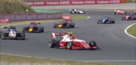 F3: Leclerc segura Sargeant e vence corrida 1 na Holanda