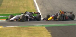 Pourchaire vence corrida tumultuada da F2 na Itália