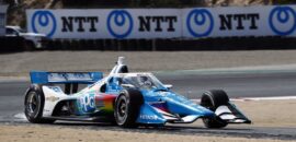 McLaughlin lidera segundo treino para o GP de Laguna Seca da Indy