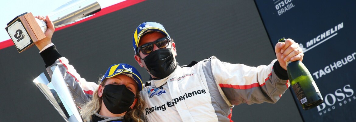 Farah fala sobre compartilhar pistas com esposa Aranha na Porsche Cup: “Melhor do que eu”