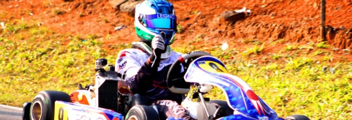Líder da Rotax Max Rookie, Lucca Zucchini disputa título em reta final da Copa São Paulo de Kart