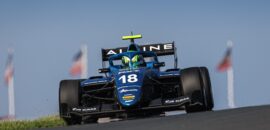 Collet larga da 3ª fila na corrida principal da F3, em Zandvoort