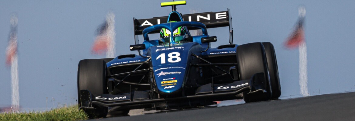 Collet larga da 3ª fila na corrida principal da F3, em Zandvoort