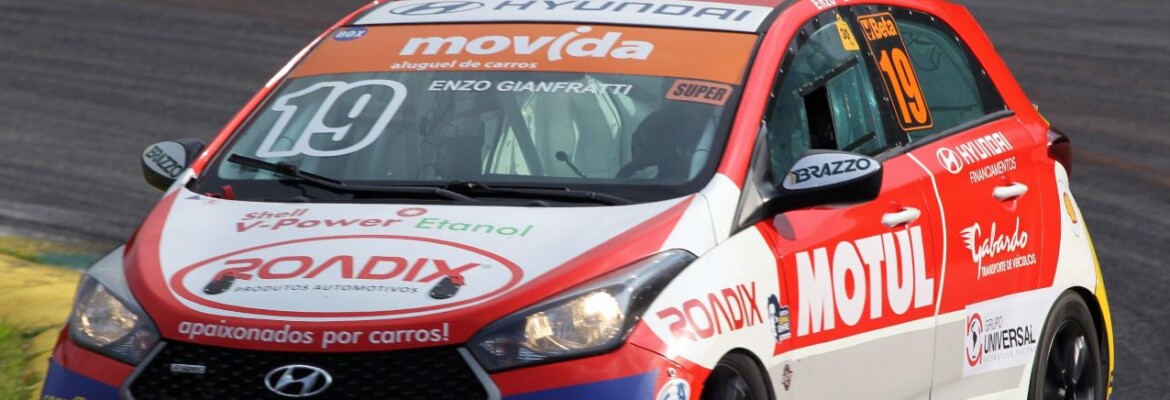 Copa Shell HB20: Enzo Gianfratti lidera treino na classe Super em Curitiba (PR)