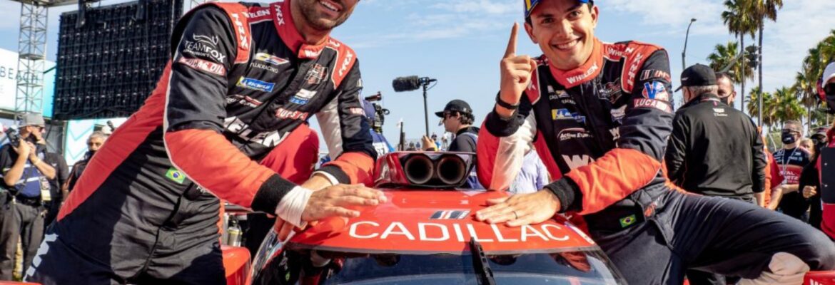 IMSA: Pipo Derani vence a terceira do ano em Long Beach e vai para a final na briga pelo título