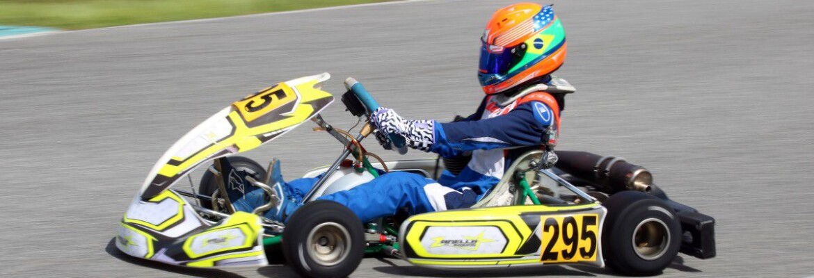 Após vitórias nas primeiras etapas, Enzo Vidmontiene busca título na decisão do ROK Cup Florida