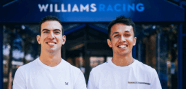 Albon completa as suas primeiras voltas no simulador da Williams F1