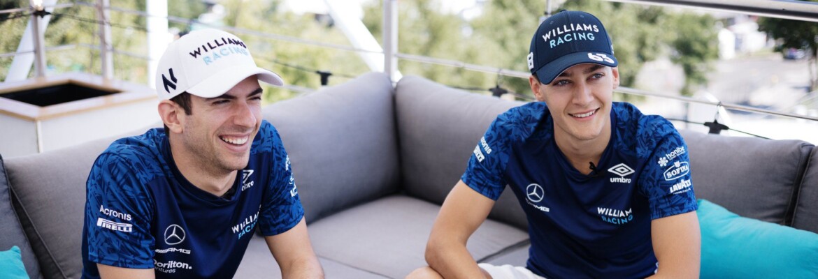 Latifi: “Russell é uma grande referência para mim na F1”