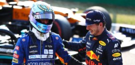Verstappen fala sobre os carros da McLaren e brinca com Ricciardo no GP da Itália de F1