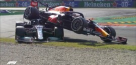 “Acho que é um incidente de corrida”, diz Horner sobre batida entre Hamilton e Verstappen na F1