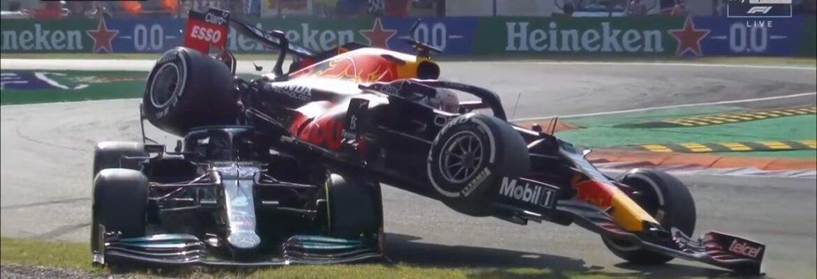 “Acho que é um incidente de corrida”, diz Horner sobre batida entre Hamilton e Verstappen na F1