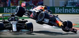 Para Brundle, Verstappen não foi o culpado pelo acidente no GP da Itália de F1