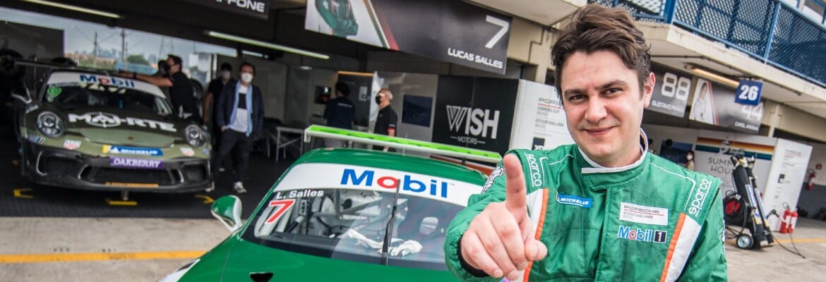 Salles diz que “tive que andar no limite” para vencer na Porsche em Curitiba