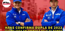 Em Dia: Haas confirma dupla para 2022 e última vaga em aberto é na Alfa Romeo