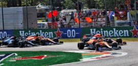 Ricciardo vence o GP da Itália de F1; Hamilton e Verstappen batem