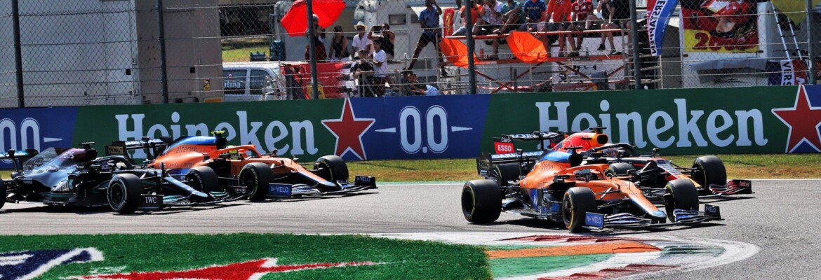 Ricciardo vence o GP da Itália de F1; Hamilton e Verstappen batem