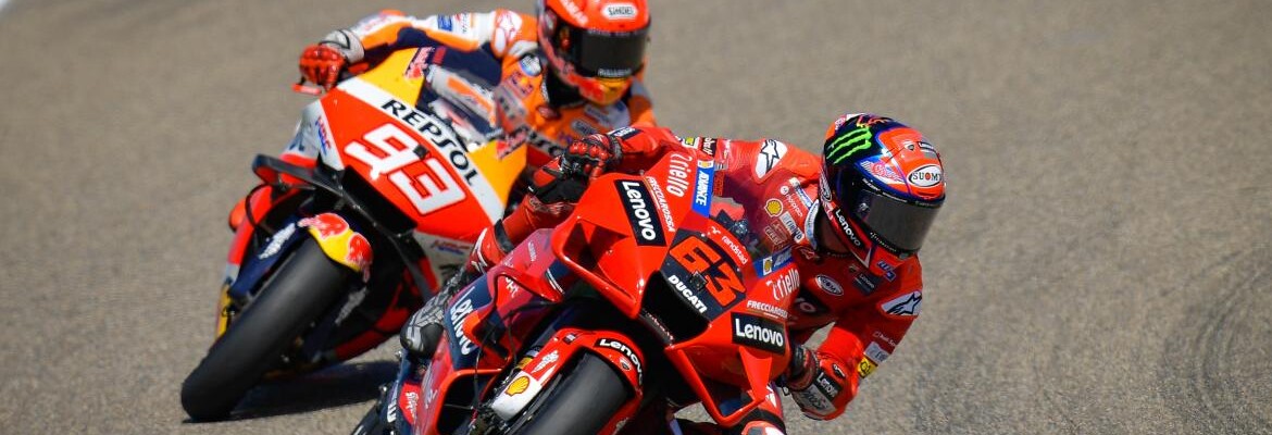 Bagnaia volta a local de 1ª vitória na MotoGP e visa diminuir desvantagem