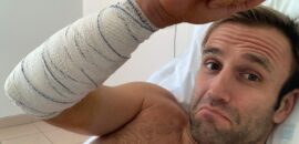 Zarco passa por cirurgia no braço direito devido a síndrome compartimental