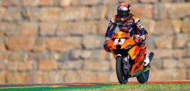 Öncü voa no TL2 e fica com tempo mais veloz do dia da Moto3 em Aragão