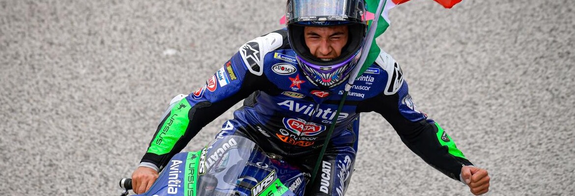 Bastianini se surpreende com primeiro pódio “muito especial” na MotoGP