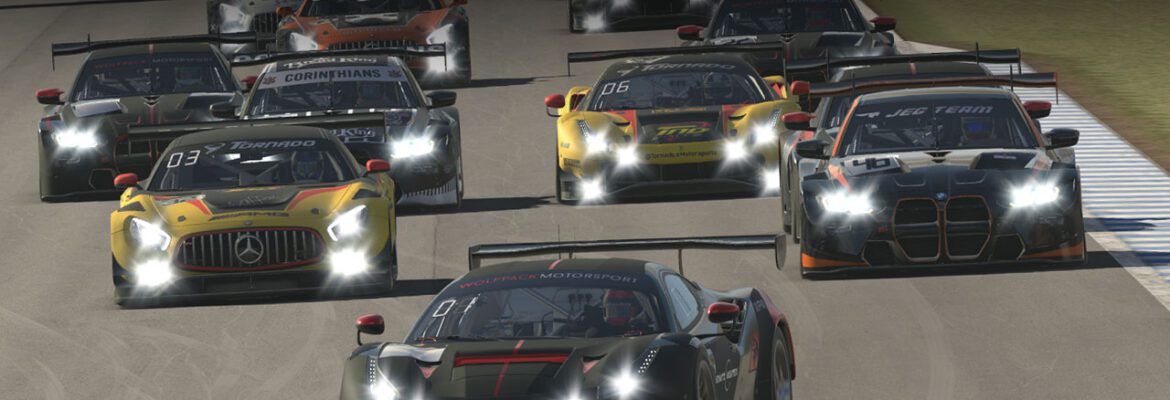 GT3 Series: Marcio Costa e Thiago Cabrino fazem a festa da Wolfpack em Motegi