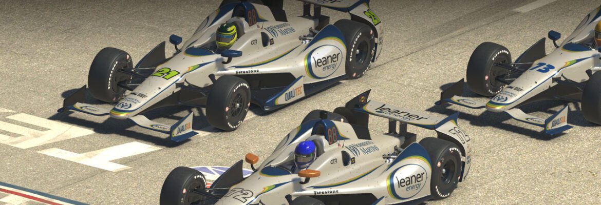 Indy Legacy: Norberto Martins vence a primeira da Leaner Energy YouRaceBR, na abertura no Texas