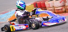 Lucca Zucchini conquista pódio na sétima etapa da Copa São Paulo de Kart