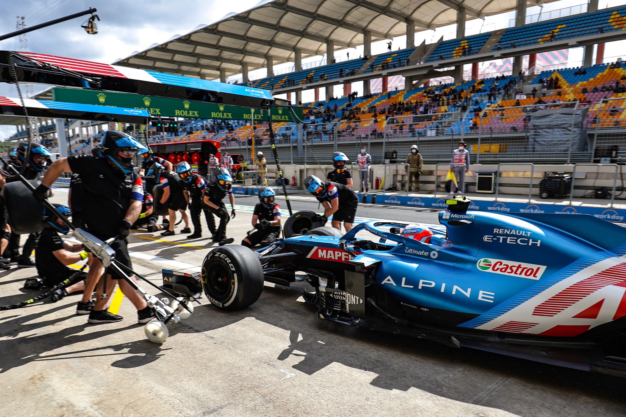 Esteban Ocon, Alpine, GP da Turquia, Istambul, F1 2021