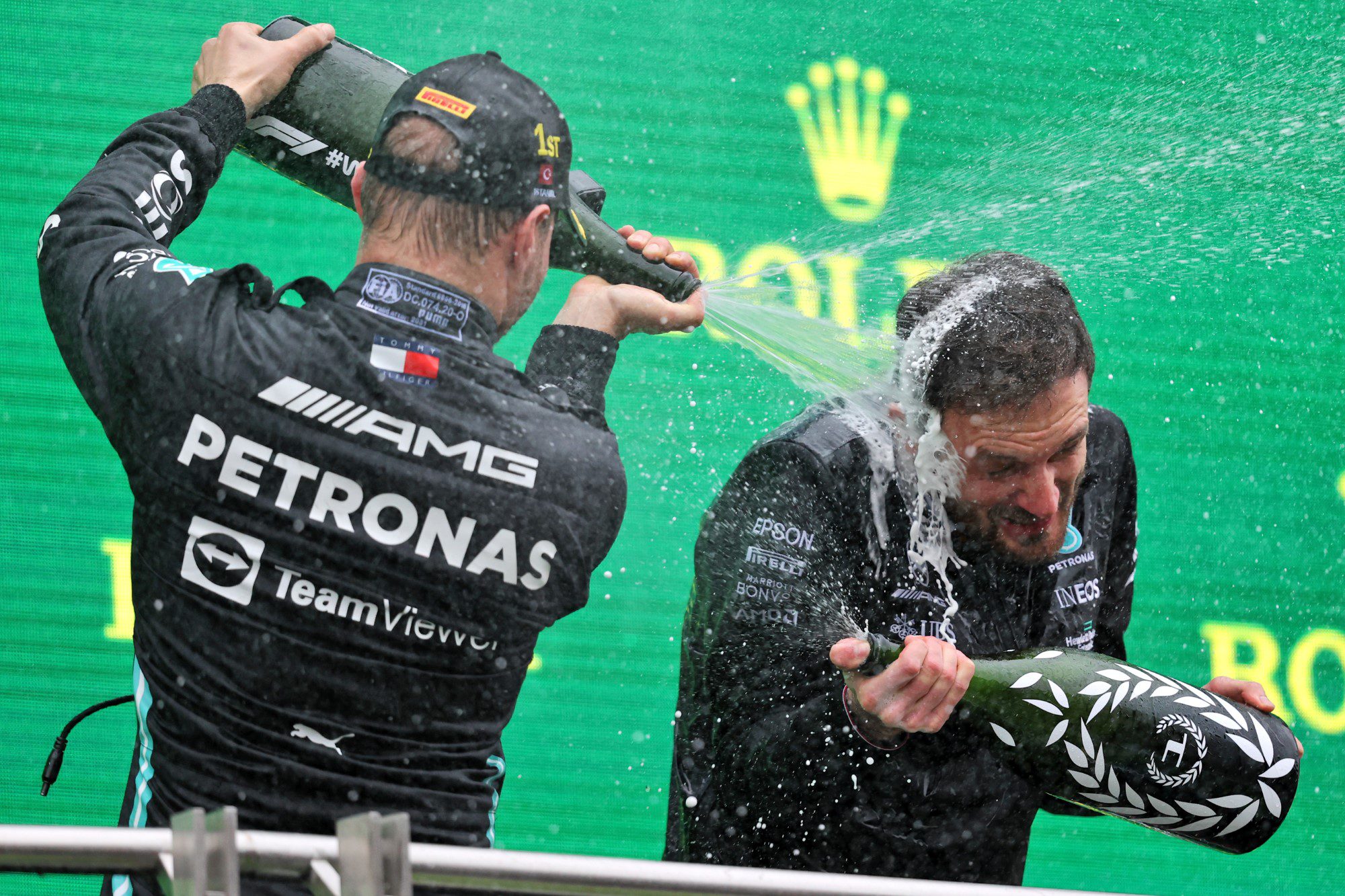 Valtteri Bottas, Pódio, GP da Turquia, F1 2021