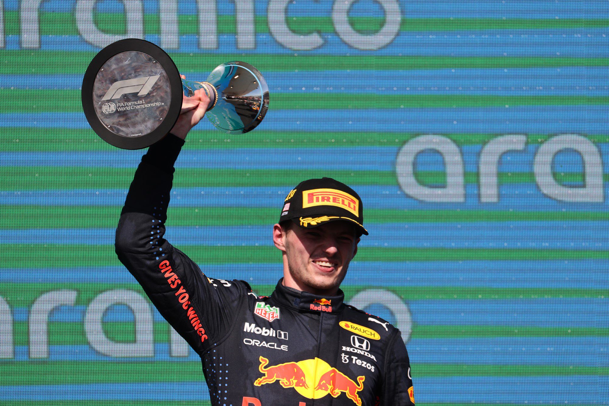 Max Verstappen, Pódio. GP dos EUA, Circuito das Américas, F1 2021