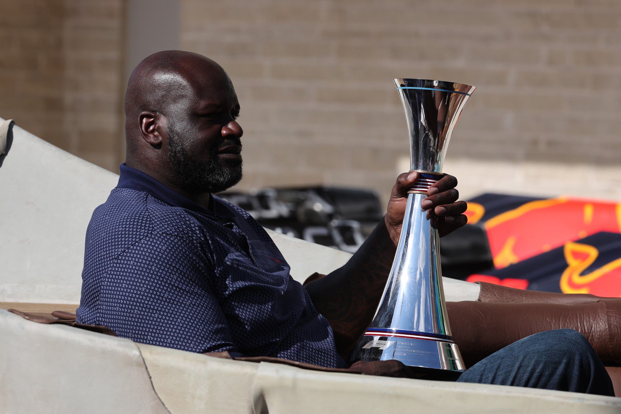 Shaquille O'Neal, Pódio. GP dos EUA, Circuito das Américas, F1 2021