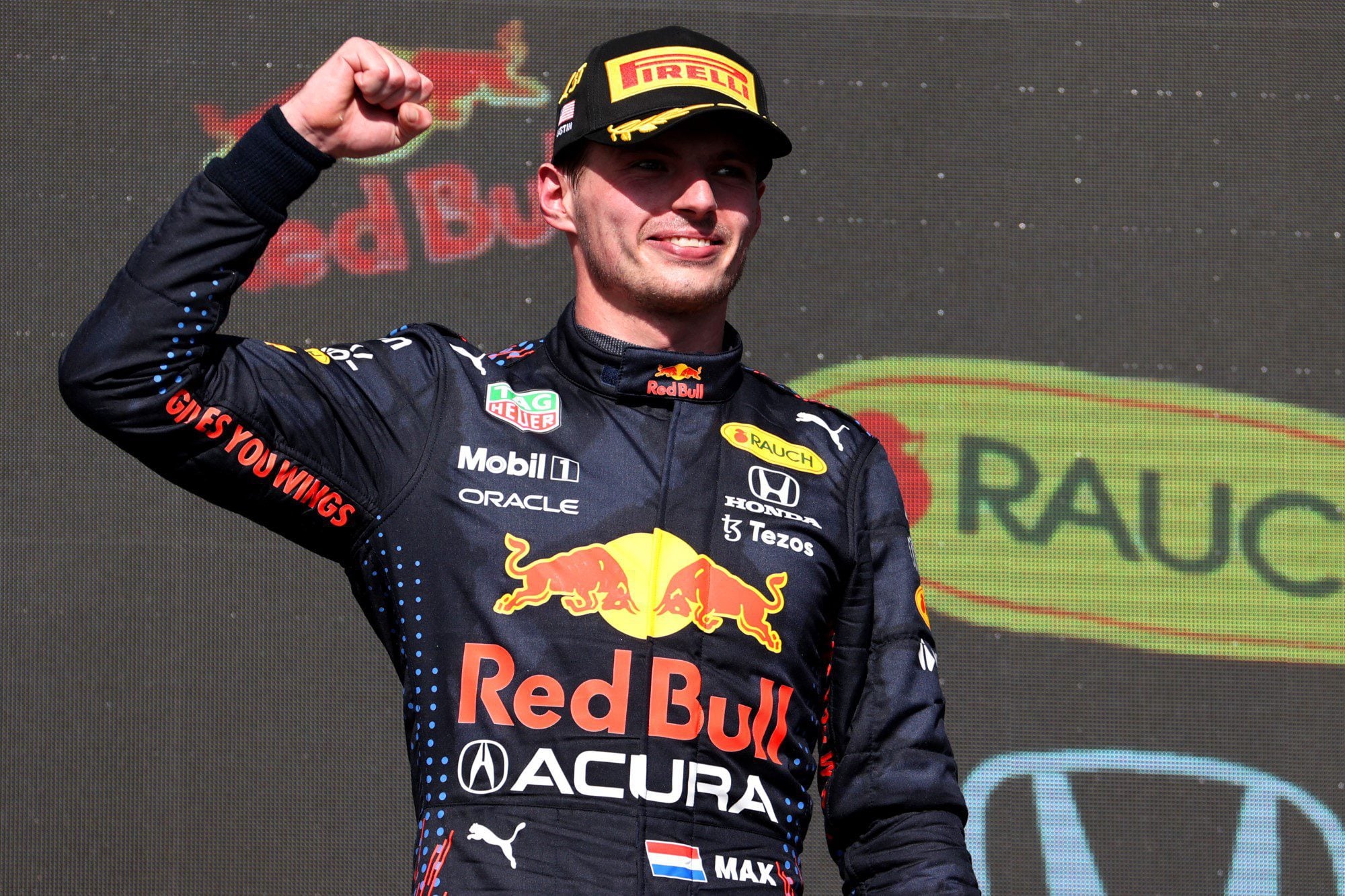 Max Verstappen, Pódio. GP dos EUA, Circuito das Américas, F1 2021