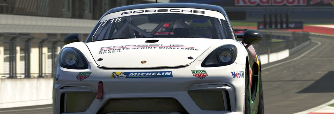 Porsche Esports Sprint Challenge Brasil abre nesta terça-feira a 3ª temporada da maior competição de automobilismo virtual do país