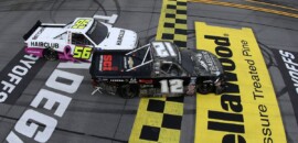 Fogleman tira Nemechek de disputa e vence em Talladega na Nascar Truck Series