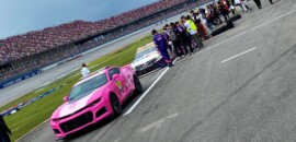 Chuva obriga Nascar a adiar etapa de Talladega para segunda-feira