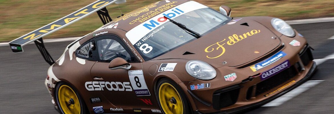 Werner Neugebauer é um dos mais rápidos em treinos do Porsche Cup em Goiânia