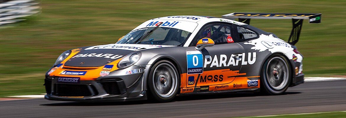 Cacá Bueno e Marcelo Franco largam em 3º na classe Trophy do Porsche Endurance em Goiânia