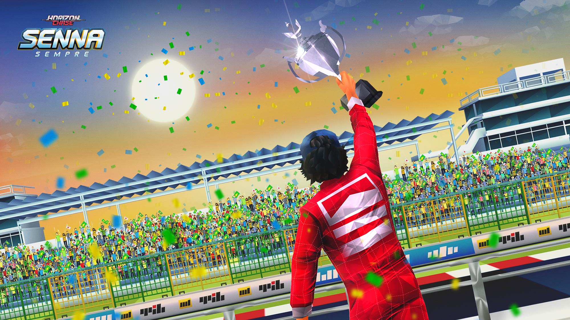 Horizon Chase presta homenagem a Ayrton Senna com expansão para PC e consoles Senna Sempre - Horizon Chase Turbo