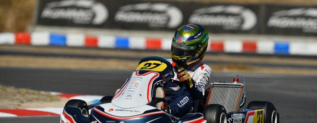 Miguel Costa compete no Mundial de Kart após três top-5 no Open na Espanha