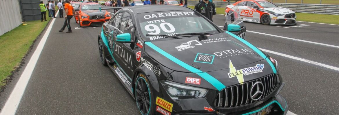Pódio e melhor volta de André Bragantini na quarta etapa do Mercedes-Benz Challenge