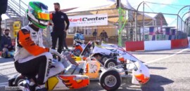 Matheus Ferreira conquista top-5 na final do Open Mundial de Kart