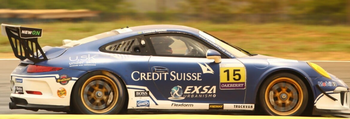 Leonardo Sanchez termina no top-10 da Porsche GT3 Cup em Goiânia