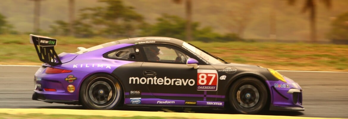 Monteiro bate Guedes e fica com pole da corrida 2 da Porsche GT3 Cup em Goiânia