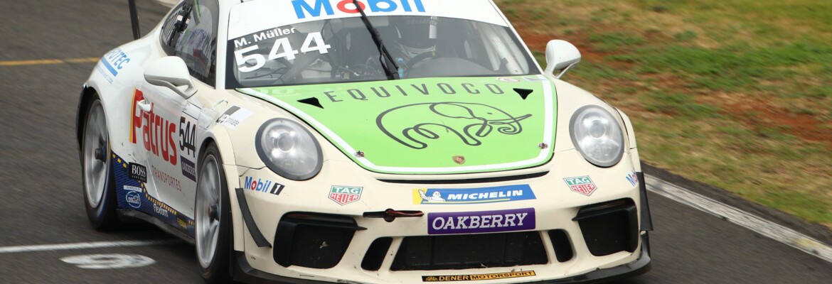 Müller aparece no fim e conquista pole da corrida 1 da Porsche Cup em Goiânia