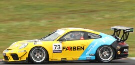 Enzo Elias crava a pole para a corrida 2 da Porsche Cup em Goiânia