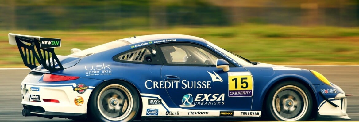 Leonardo Sanchez e Átila Abreu largam em 4º na GT3 Sport nos 300 km de Goiânia da Porsche Endurance