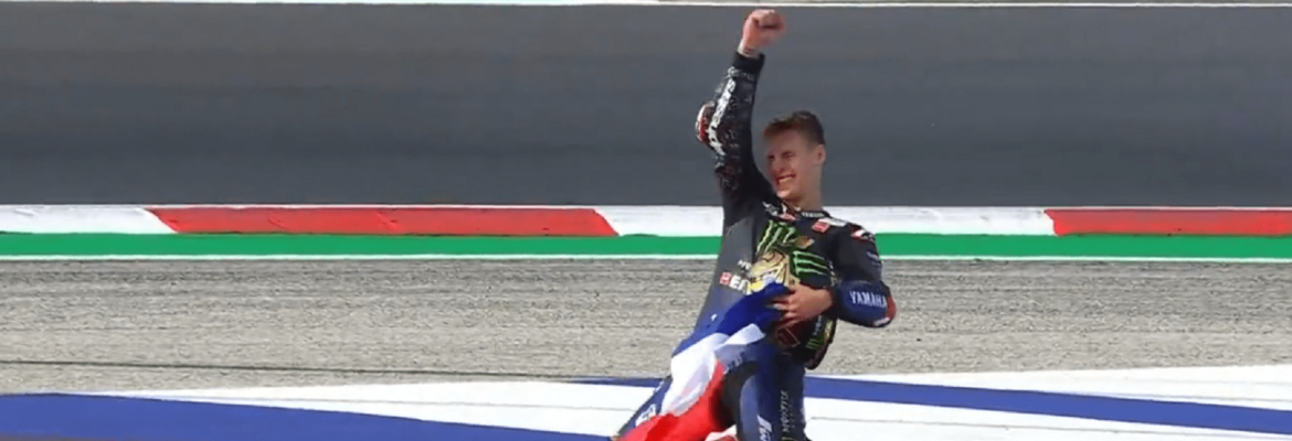 Vídeo: Quartararo ‘revê carreira’ em comemoração ao título da MotoGP em Misano