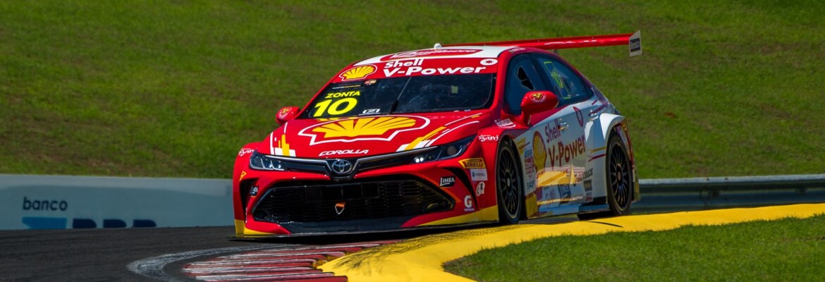 Pole escapa por 0.008, mas Zonta coloca a Shell na 1ª fila no Velocitta pela quarta vez no ano
