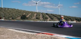 Na pista do Campeonato Mundial de Kart, Rafa Câmara é campeão de novo na Europa